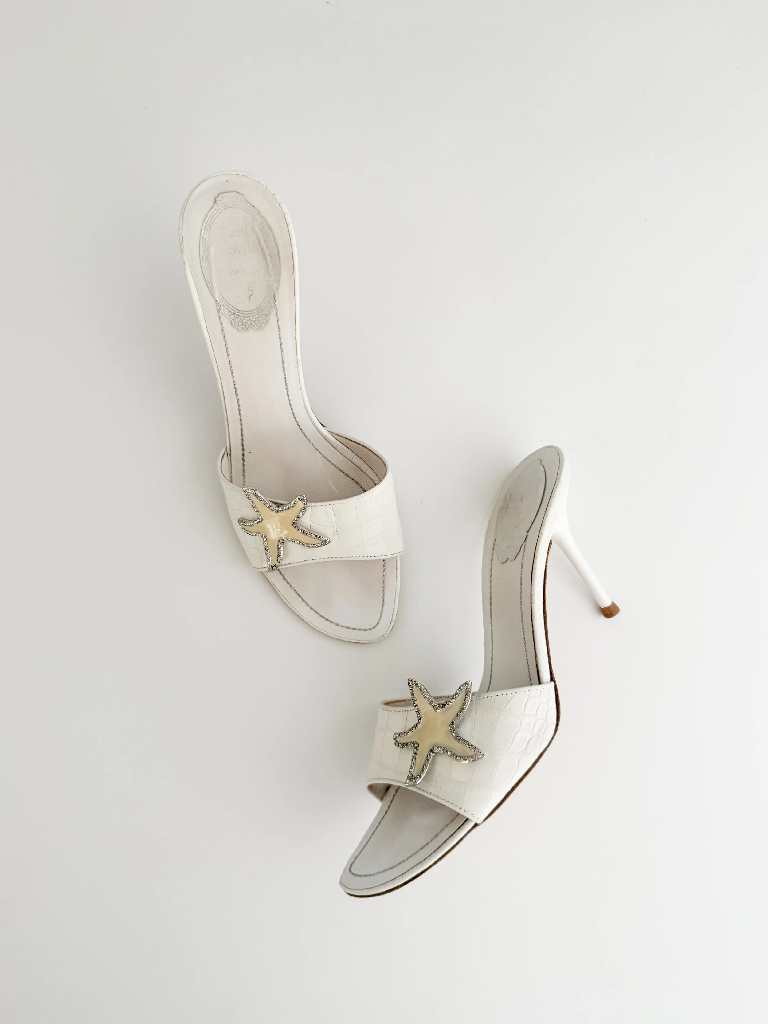 Christian Dior　サンダル　38.5 Christian Dior John Galliano Black Patent Cannage Mules